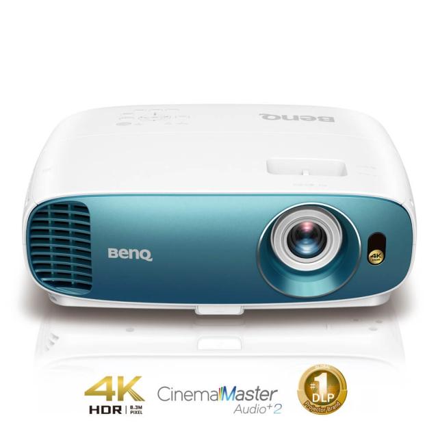 Мултимедиен проектор BenQ TK800M, Projector for Sports Fans, 4K HDR, DLP, 4K UHD (3840x2160), 10 000:1, 3000 ANSI Lumens, Zoom 1.1x, 96% Rec.709 Coverage, VGA, HDMI x2, USB Type A (1.5A), Audio In/Out, HDR10, Football & Sport Modes, Auto Keystone, 4.
