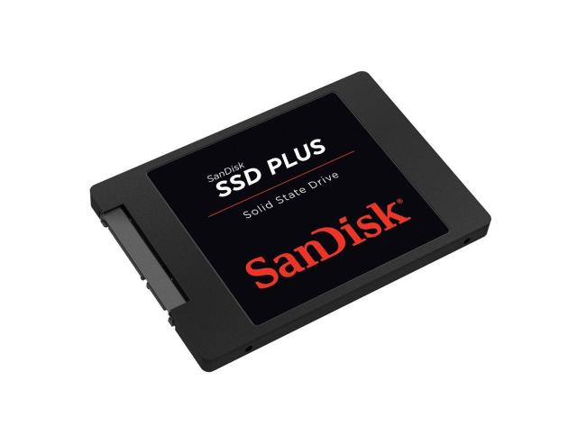 SanDisk Plus SSD, 2.5", 480GB, SATA3