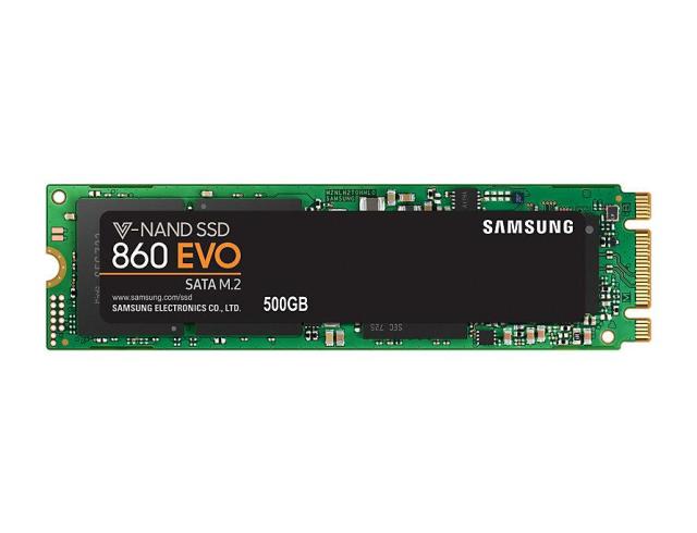 SAMSUNG 860 EVO SSD, M.2, 500GB, MZ-N6E500BW