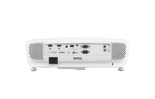 Мултимедиен проектор BenQ W1210ST, Gaming Short Throw, DLP, 1080p (1920x1080), 15 000:1, 2200 ANSI Lumens, VGA, HDMI, Speaker 2x10W, Audio In/Out, RS232 , Cinematic Color, Rec.709, 16.67ms low input lag, Game Mode, 3D Ready, Zoom Ratio 1.3, up to 700