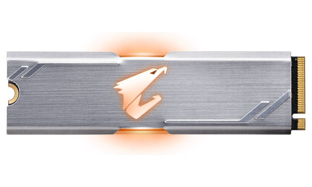Gigabyte Aorus RGB 512GB, M.2 NVMe Gen 3 PCIe SSD 