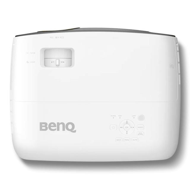 Мултимедиен проектор BenQ W1720, Cine Home, 4K 3840x2160, HDR, 2000 ANSI lumens, 10000:1,  Zoom 1.1x, 100% Rec.709, RGBRGB, Cinematic Color, 2xHDMI, USB Type A 1.5A, RS232, 12V Trigger, Audio In, Audio Out, 4.2 kg, White