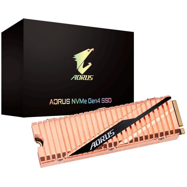 Gigabyte AORUS 2TB SSD, NVMe PCIe Gen4 