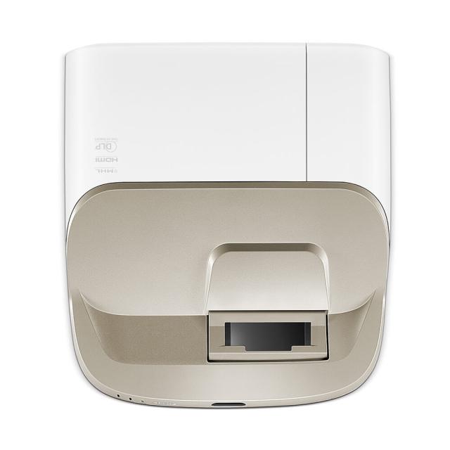 Мултимедиен проектор BenQ W1600UST Ultra Short Throw, DLP, 1080p, Home Cinema Projector, 100" screen from 170 mm, 140" screen from 373 mm, 3300 ANSI Lumens, 10 000:1, 2x VGA, 2x HDMI, Audio in/out, RS232, IR Receiver, Speakers 2x10W, 3D Ready, Option