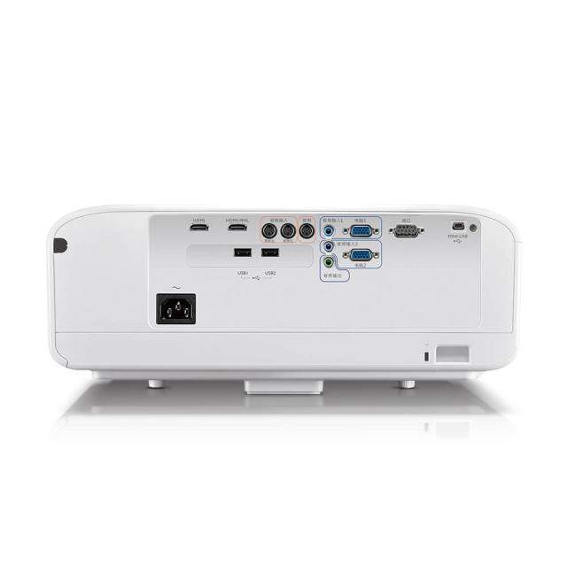 Мултимедиен проектор BenQ W1600UST Ultra Short Throw, DLP, 1080p, Home Cinema Projector, 100" screen from 170 mm, 140" screen from 373 mm, 3300 ANSI Lumens, 10 000:1, 2x VGA, 2x HDMI, Audio in/out, RS232, IR Receiver, Speakers 2x10W, 3D Ready, Option