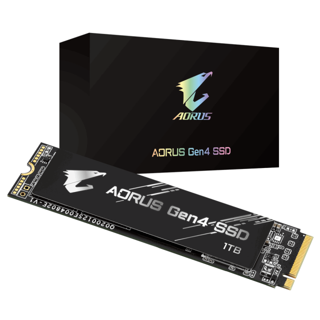 Gigabyte AORUS, 1TB  SSD, NVMe, PCIe Gen4