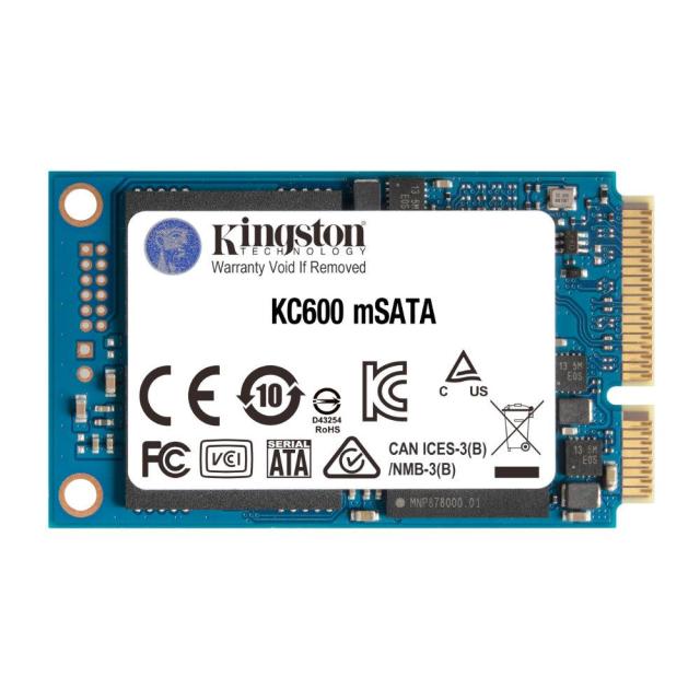 KINGSTON SSD KC600, 256GB, mSATA