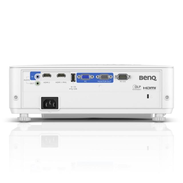 Мултимедиен проектор BenQ TH585, Low Input Lag Gaming Projector, DLP, 1080p (1920x1080), 3500 Lumens, 10000:1, Zoom 1.1x, 95% Rec.709, 6 segment Color Wheel, Game Mode, 16ms, 3D, 144Hz, VGA, HDMI x2, Audio in/out, VGA out, Speaker 10W x1, Lamp up to 