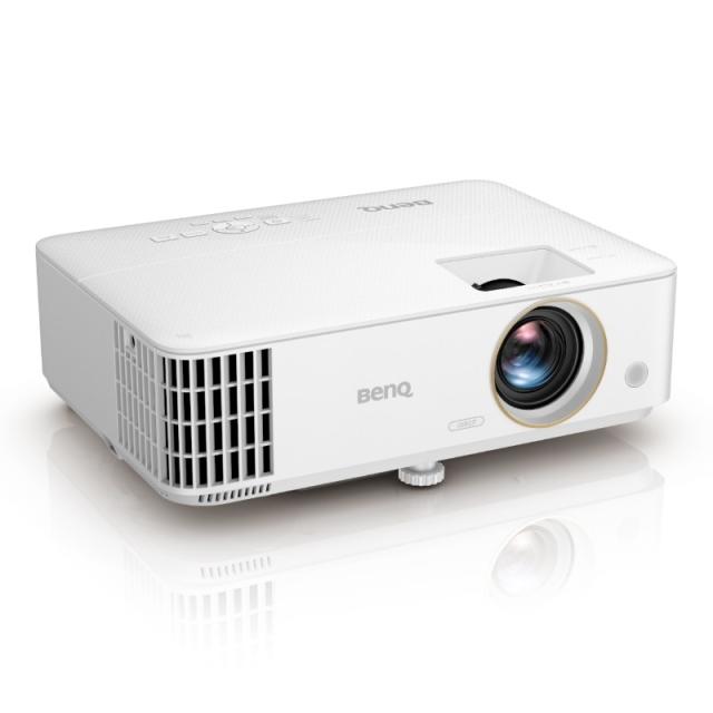 Мултимедиен проектор BenQ TH585, Low Input Lag Gaming Projector, DLP, 1080p (1920x1080), 3500 Lumens, 10000:1, Zoom 1.1x, 95% Rec.709, 6 segment Color Wheel, Game Mode, 16ms, 3D, 144Hz, VGA, HDMI x2, Audio in/out, VGA out, Speaker 10W x1, Lamp up to 