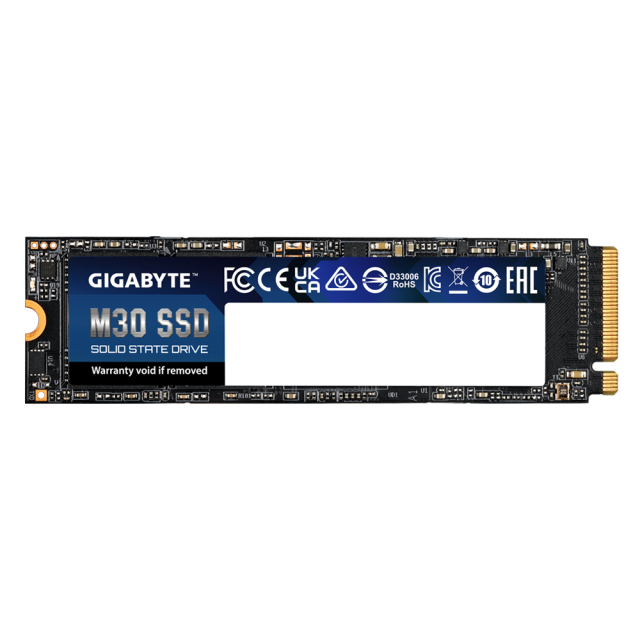Gigabyte M30 SSD, 1TB, NVMe, PCIe Gen3, M.2 