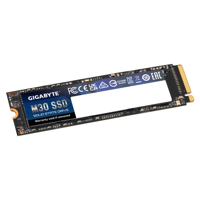 Gigabyte M30 SSD, 1TB, NVMe, PCIe Gen3, M.2 