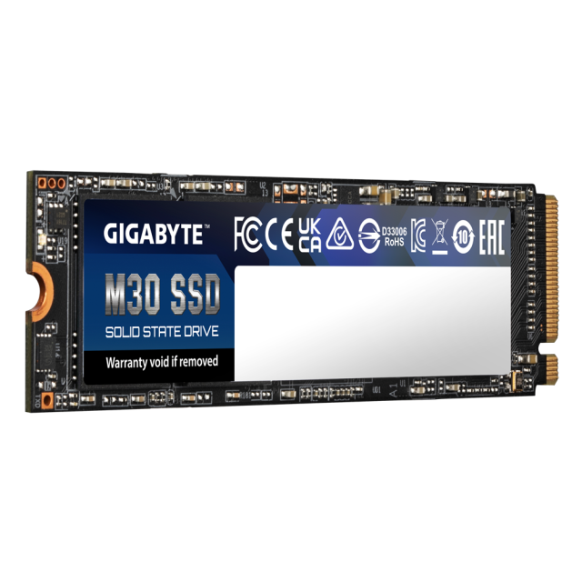 Gigabyte M30 SSD, 512GB, NVMe, PCIe Gen3, M.2 