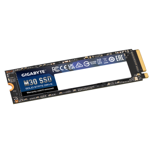 Gigabyte M30 SSD, 512GB, NVMe, PCIe Gen3, M.2 