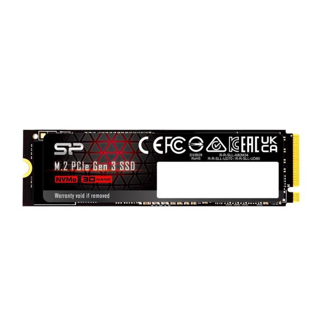 Silicon Power UD80 SSD, M.2-2280 PCIe Gen 3x4 NVMe 250GB