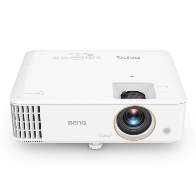 Мултимедиен проектор BenQ TH685i, HDR Console Gaming Projector, DLP, 1080p 1920x1080, 10000:1, 3500 ANSI Lumens, Zoom 1.3x, Ultra-Low Input Lag, 8.3ms@120Hz, Android TV, Google Play Store, Speaker 5W, VGA, 2xHDMI, USB Type A 1.5A, Audio in/out, RS232