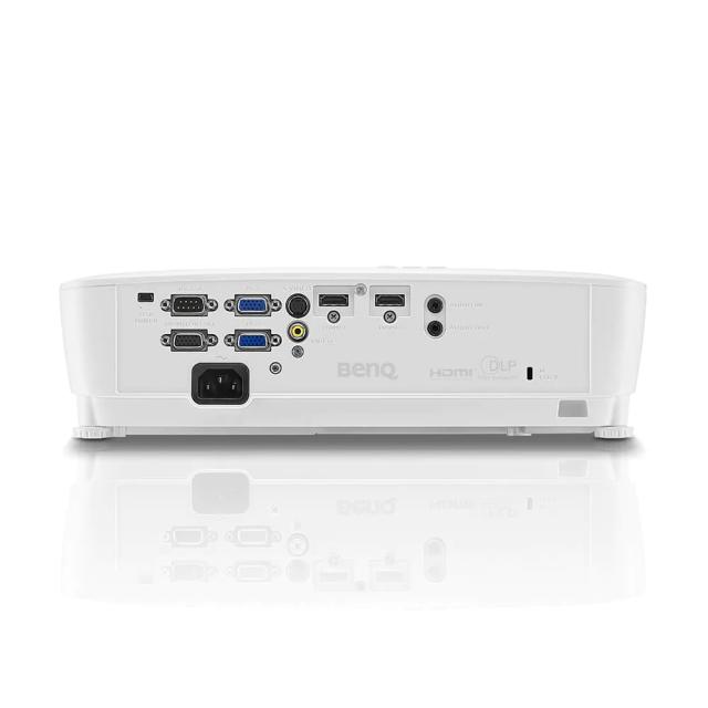 Мултимедиен проектор BenQ MH536, DLP, FHD (1920x1080), 20 000:1, 3800 ANSI Lumens, Zoom 1.2x, Glass Lenses, Auto Vertical Keystone, Infographic Mode, Speaker 2W, 2xVGA, 2xHDMI, S-Video, RCA, VGA out,  Audio In/Out, RS232, USB A 1.5A, 2.6 kg, White