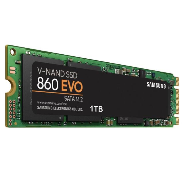 SAMSUNG 860 EVO, M.2, 1TB, MZ-N6E1T0BW