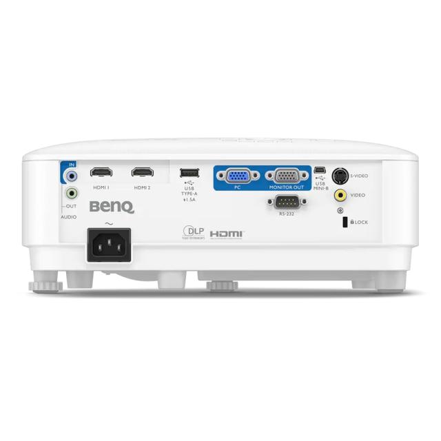 Мултимедиен проектор BenQ MH5005, DLP, 1080p(1920x1080), 20000:1, 3800 ANSI Lumens, Zoom 1.1x, Glass Lenses, Auto Vertical Keystone, Thr.Ratio 1.49~1.64, VGA, 2xHDMI, S-Video, RCA, VGA out, Audio In/Out, RS232, USB A 1.5A, up to 15000 hrs, Speaker 10