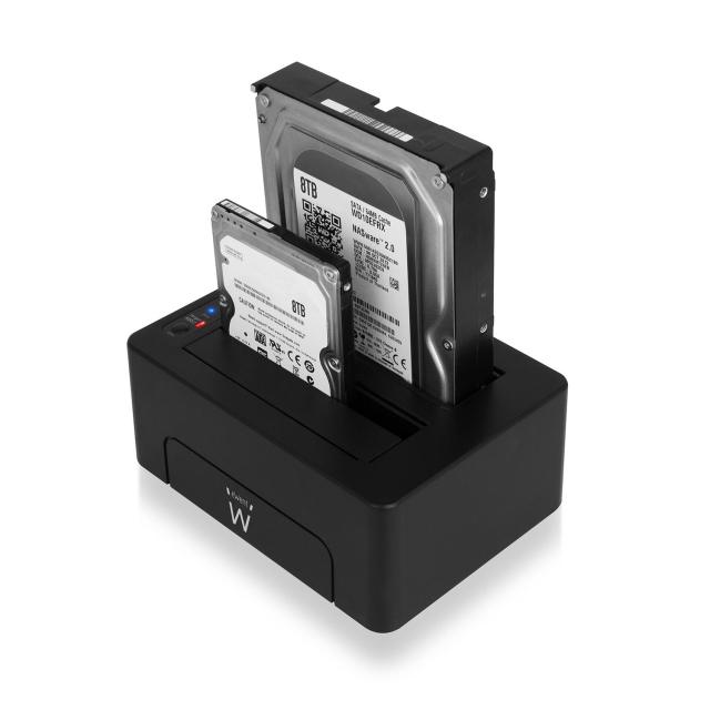 Външна докинг станция за HDD Ewent USB 3.1 Gen1 за 3.5"/2.5" HDD/SSD
