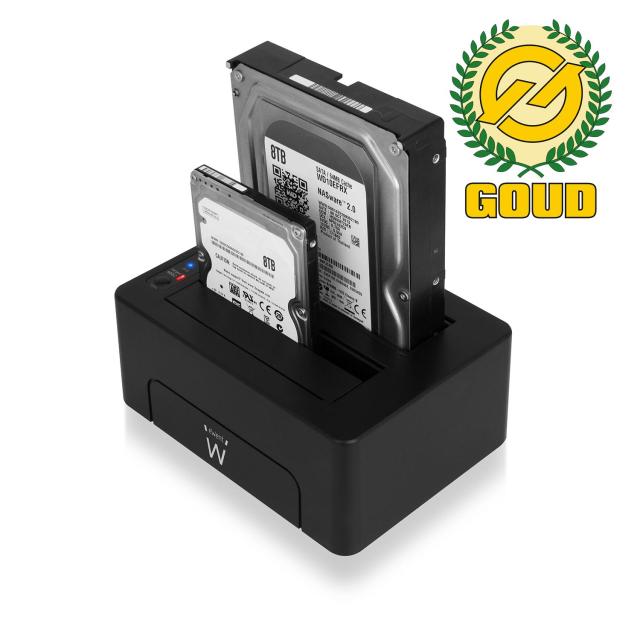 Външна докинг станция за HDD Ewent USB 3.1 Gen1 за 3.5"/2.5" HDD/SSD