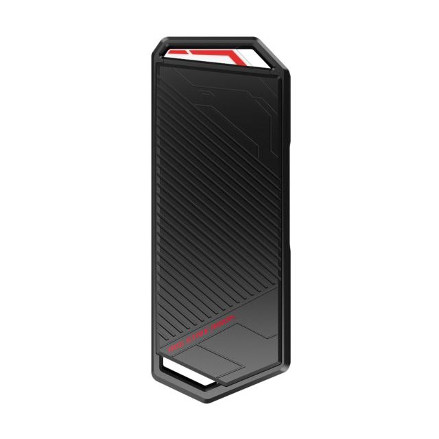 Кутия за SSD Asus ROG Stirx Arion Lite, за M.2 NVMe (2230/2242/2260/2280), USB 3.2/Type-C, RGB, черна