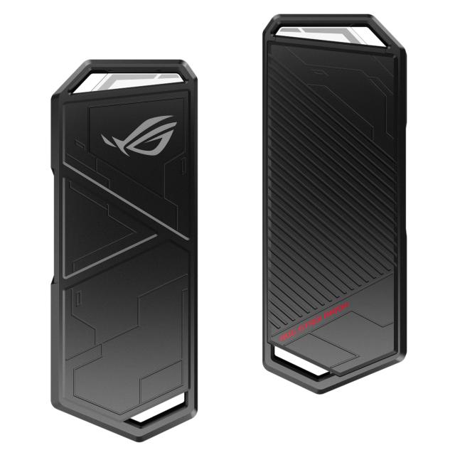 Кутия за SSD Asus ROG Stirx Arion Lite, за M.2 NVMe (2230/2242/2260/2280), USB 3.2/Type-C, RGB, черна