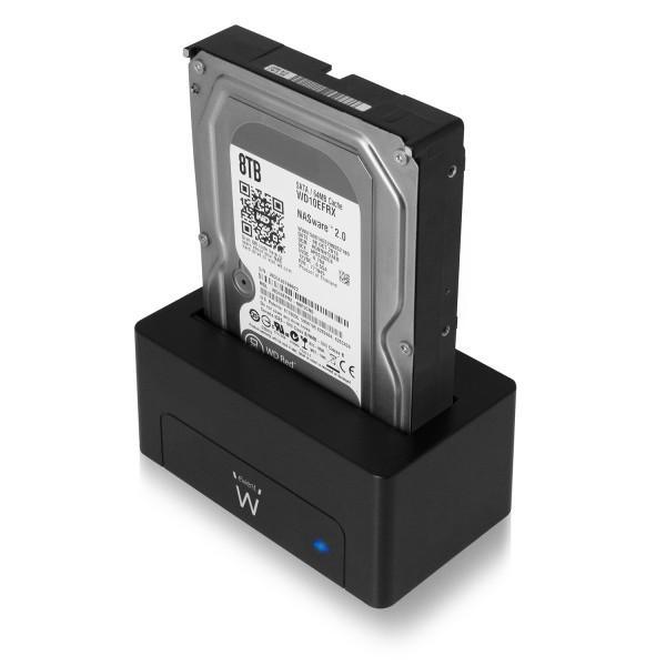 Докинг станция Ewent USB 3.1 Gen1 за 3.5"/2.5" SATA HDD/SSD