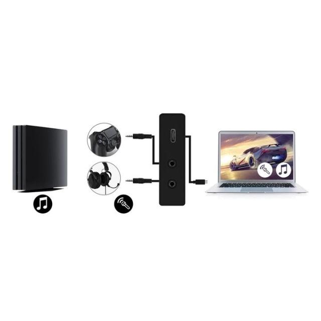 Гейминг кепчър стейшън j5create JVA04, HDMI  към USB-C, Черен