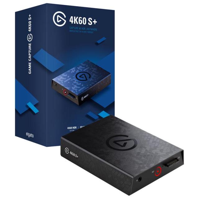 Външен кепчър Elgato 4K60 S+ USB 3.0 (Type-C) / SD Card