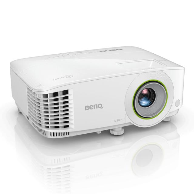 Мултимедиен проектор BenQ EH600 DLP 1080P, 16:9, 3500lm, Wireless Android-based Smart Projector 1.1X, Throw Ratio 1.47-1.62, HDMIx2 (1 for wireless dongle), Wireless projection (support Android, iOS, Windows,MAC,Chrome), Dual Band WiFi, BT 4.0, up to