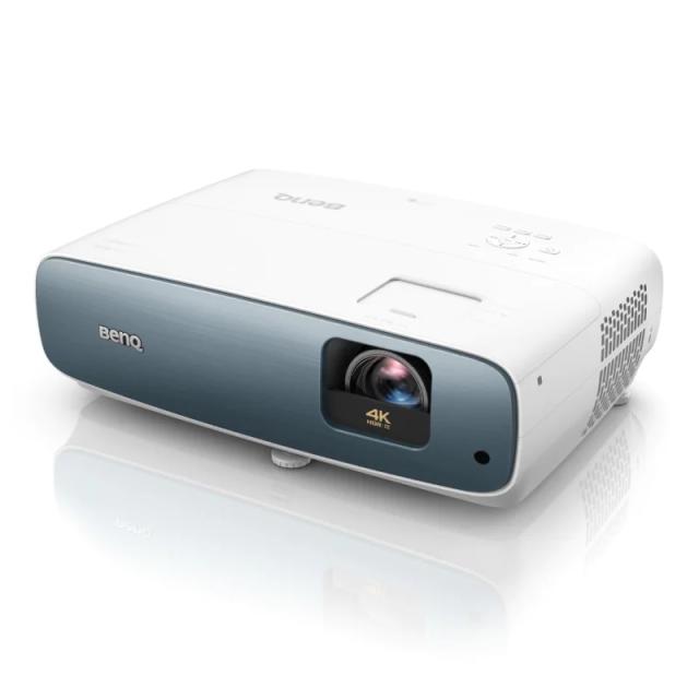 Мултимедиен проектор BenQ TK850i, Smart Projector, 4K UHD (3840x2160), Android TV, 3000 ANSI Lumens, 30000:1, Zoom 1.3x, 98% Rec.709, 2xHDMI, RS232, 1xUSB Type A Media Reader, 1xUSB Type A 5V/2.5A, Audio out, Chamber Speaker 5W x2, DC 12V Trigger (3.