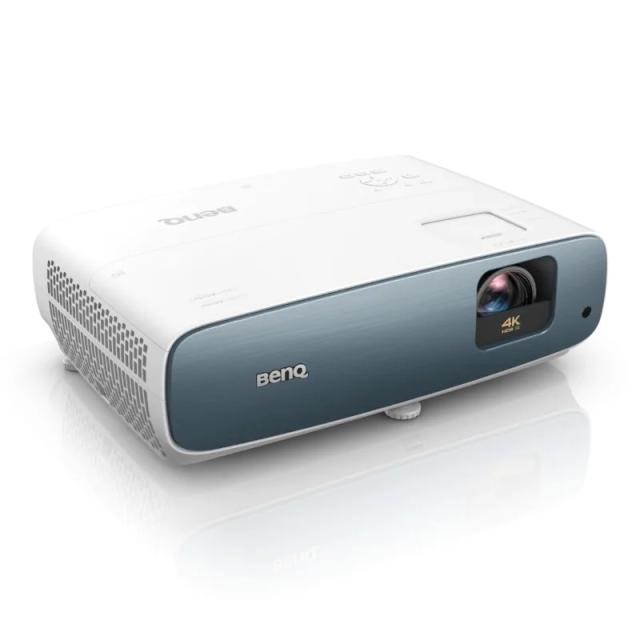 Мултимедиен проектор BenQ TK850i, Smart Projector, 4K UHD (3840x2160), Android TV, 3000 ANSI Lumens, 30000:1, Zoom 1.3x, 98% Rec.709, 2xHDMI, RS232, 1xUSB Type A Media Reader, 1xUSB Type A 5V/2.5A, Audio out, Chamber Speaker 5W x2, DC 12V Trigger (3.
