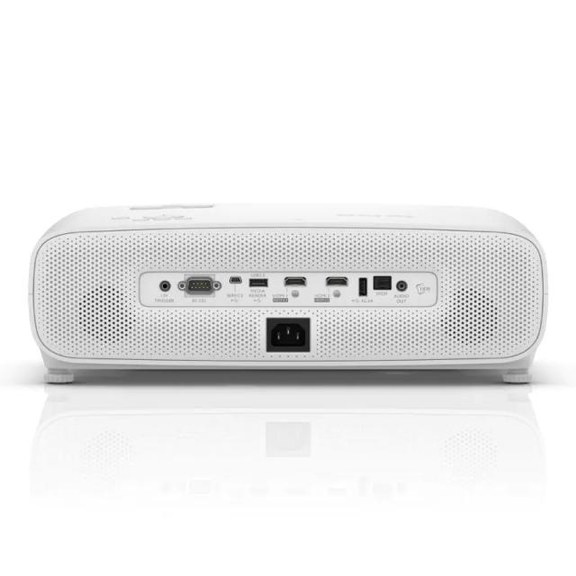 Мултимедиен проектор BenQ TK850i, Smart Projector, 4K UHD (3840x2160), Android TV, 3000 ANSI Lumens, 30000:1, Zoom 1.3x, 98% Rec.709, 2xHDMI, RS232, 1xUSB Type A Media Reader, 1xUSB Type A 5V/2.5A, Audio out, Chamber Speaker 5W x2, DC 12V Trigger (3.