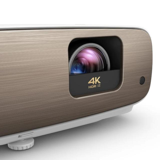 Мултимедиен проектор BenQ W2700i, Cine Prime, 4K UHD (3840x2160), 2000 ANSI Lumens, 30000:1, Zoom 1.3x, HDR-PRO, CinematicColor, 95% DCI-P3, ISFccc, 100% Rec.709, Android TV, Google Play Store, Factory calibrated, 2xHDMI, USB Type A Media Reader, DC 