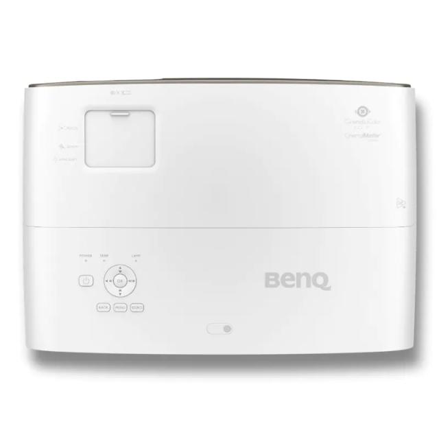 Мултимедиен проектор BenQ W2700i, Cine Prime, 4K UHD (3840x2160), 2000 ANSI Lumens, 30000:1, Zoom 1.3x, HDR-PRO, CinematicColor, 95% DCI-P3, ISFccc, 100% Rec.709, Android TV, Google Play Store, Factory calibrated, 2xHDMI, USB Type A Media Reader, DC 