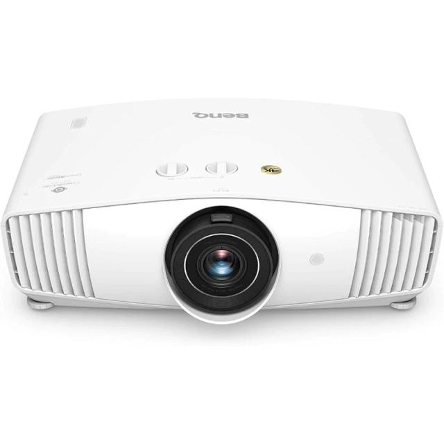 Мултимедиен проектор BenQ W5700S, Cine Prime, 4K 3840x2160, HDR PRO, 1800 ANSI lumens, Zoom 1.6x, 100000:1 FOFO, calibration report, 100% DCI-P3, 100% Rec.709, 2xHDMI, 3x USB, Media reader, Audio Out, Lan RJ45, RS232, 12V Trigger, 6.5kg, White