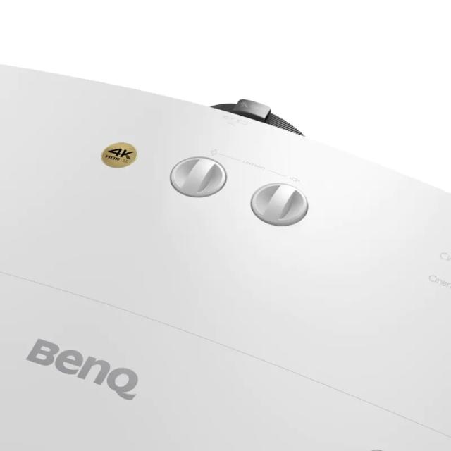 Мултимедиен проектор BenQ W5700S, Cine Prime, 4K 3840x2160, HDR PRO, 1800 ANSI lumens, Zoom 1.6x, 100000:1 FOFO, calibration report, 100% DCI-P3, 100% Rec.709, 2xHDMI, 3x USB, Media reader, Audio Out, Lan RJ45, RS232, 12V Trigger, 6.5kg, White