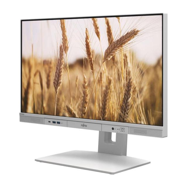Компютърна система All-in-one Fujitsu Esprimo K5010/24, i7-10700T, 16GB, SSD PCIe 512GB M.2 NVMe, 23.8", no OS, Бяла