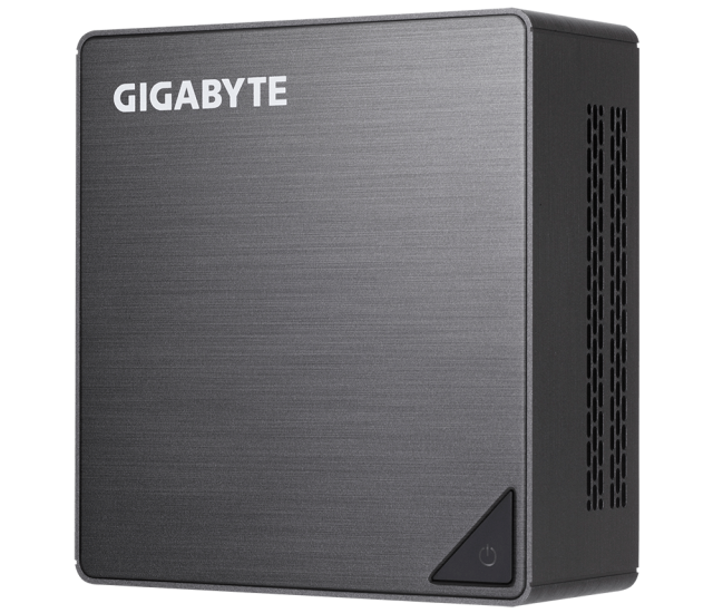 Мини компютър Gigabyte Brix BLCE-4105, Intel Celeron Processor J4105, 2 x слота SO-DIMM DDR4, 1 x M.2 SSD (2280) слот, 2 x SO-DIMM DDR4 слот, Wi-Fi, Bluetooth, LAN, 4 x USB 3.0 (1* USB Type-C), Free DOS