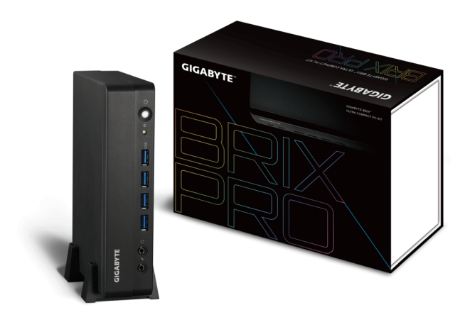 Мини компютър Gigabyte Brix BSi5, Intel Core i5-1135G7 2.4/4.2 GHz, 2x SO-DIMM DDR4, 1x M.2 PCIe Gen4 x 4 & 1x M.2 PCIe Gen3 x 4/SATA Mode, LAN, WI-FI, Bluetooth, 1x Thunderbolt 4, Free DOS