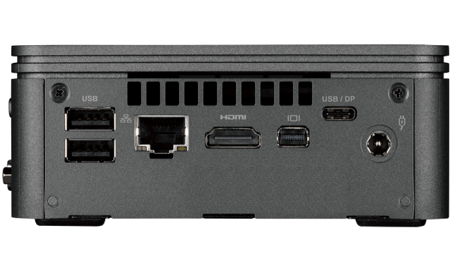 Мини компютър Barebone Gigabyte Brix BRi7H-4800,  AMD Ryzen 7 4800U 1.8/4.2GHz, 2x SO-DIMM DDR4, 1x SATA, 1x M.2 slot, 1x USB 3.1 Type-C, LAN, Wi-Fi, Bluetooth, HDMI, DisplayPort, Free DOS