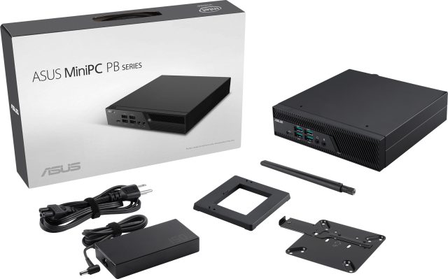 ASUS Mini PC PB62-B3020ZH, Intel Core i3-10105, 8GB DDR4 RAM, 256GB NVMe SSD, Wi-Fi 6, Bluetooth 5.0, Win 10 Pro
