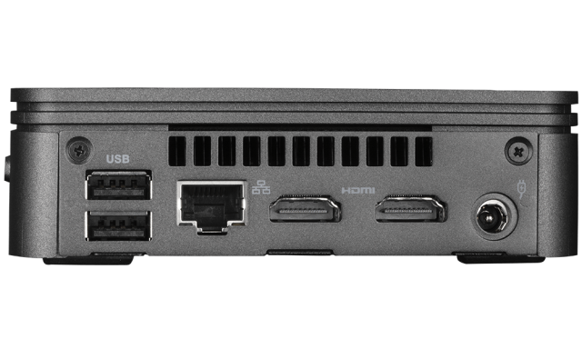 Мини компютър Barebone Gigabyte Brix BRi7H-10710, Intel Core i7-10710U 1.1/4.7 GHz, 2x SO-DIMM DDR4, без твърд диск, 6x USB 3.2, WiFi и Bluetooth, Free DOS