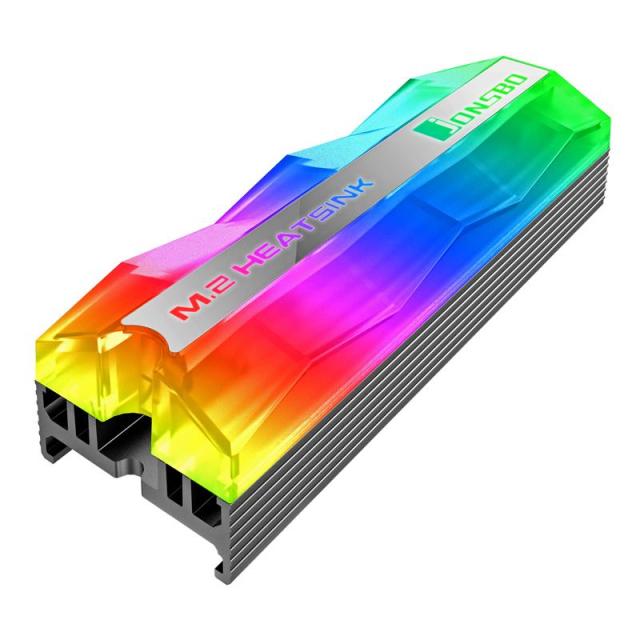 Пасивен охладител Jonsbo M.2 SSD, АRGB