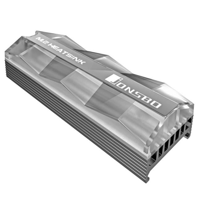Пасивен охладител Jonsbo M.2 SSD, АRGB