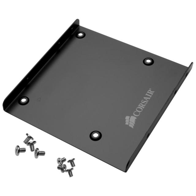 Монтажен адаптер Corsair HDD/SSD Mounting Kit - 2.5" to 3.5", Black