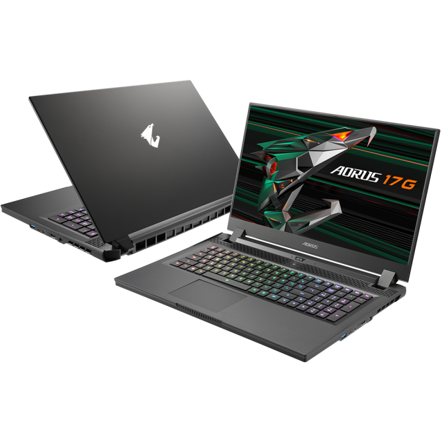 Лаптоп GIGABYTE AORUS 17G KD, Intel Core i7-11800H, 17.3 FHD IPS 300Hz, 16GB DDR4, 512GB SSD, nVIdia RTX3060P 6Gb, Windows 10 Home