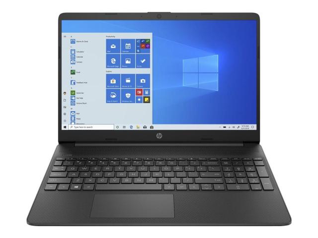 Лаптоп HP 15s-eq2021nu Ryzen 3 5300U 15.6inch FHD 8GB DDR4 256GB NVMe SSD Jet Black Windows 10 Home S