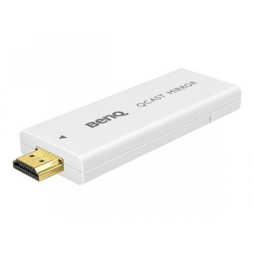 Адаптер BenQ Qcast QP20, Mirror Projector HDMI Wireless Dongle, for iOS, Android, Windows or Mac, up to 1080p 30fps, White