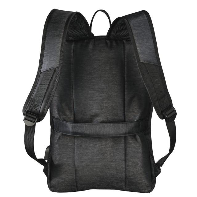 Раница за лаптоп HAMA Manchester, До 44 см, 17.3", С изведен USB порт, черен